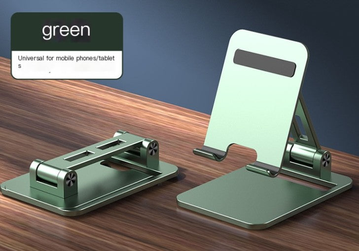 Adjustable Universal Folding Phone Holder Rack - Silver