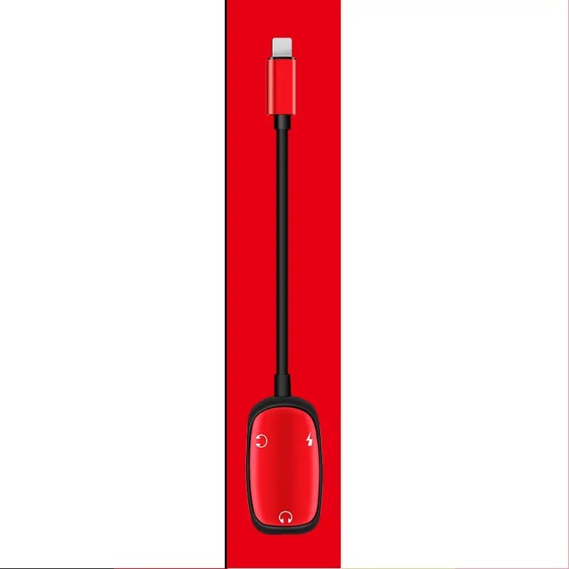 Audio Adapter Charging Cable for iPhone 8-Pin to 3.5mm
