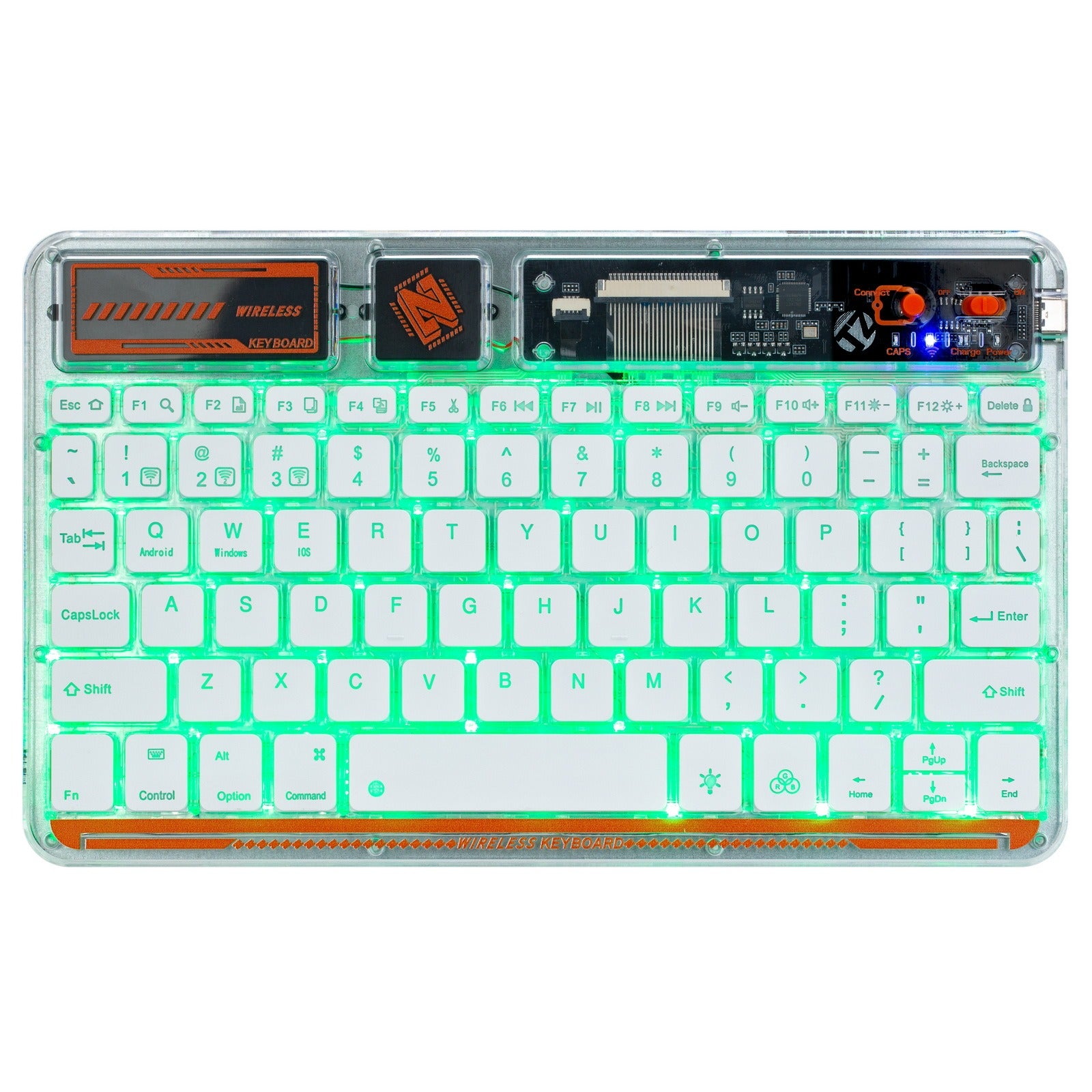 Backlit Bluetooth Keyboard for iPad, Android, Windows