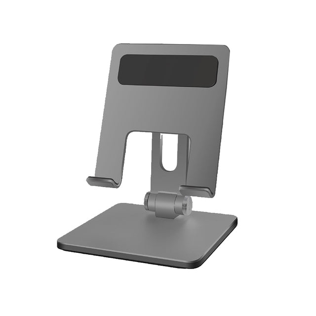 Adjustable Universal Folding Phone Holder Rack - Silver