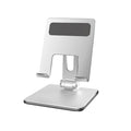 Adjustable Universal Folding Phone Holder Rack - Silver